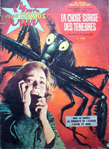 STAR CINE COSMOS magazine side cover Issue 34 January 1963