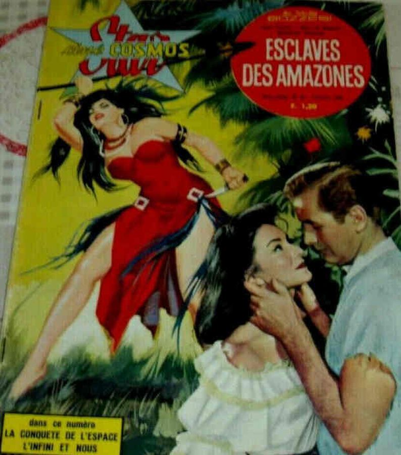 STAR CINE COSMOS magazine side cover Issue 36 January 1963
