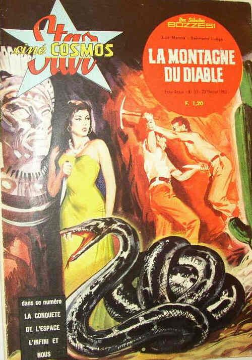 STAR CINE COSMOS magazine side cover Issue 37 February 1963
