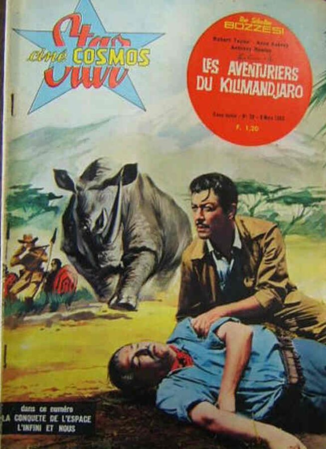 STAR CINE COSMOS magazine side cover Issue 38 March 1963