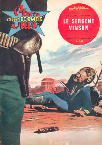 STAR CINE COSMOS magazine side cover Issue 51  1963