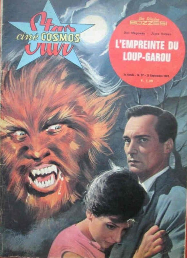 STAR CINE COSMOS magazine side cover Issue 52 September 1963