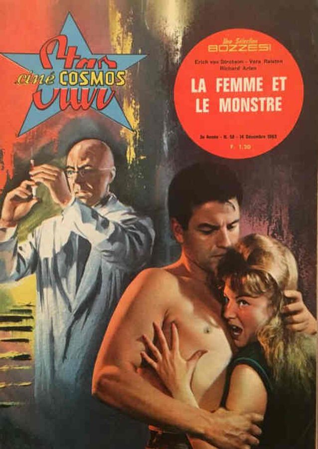 STAR CINE COSMOS magazine side cover Issue 58 December 1963