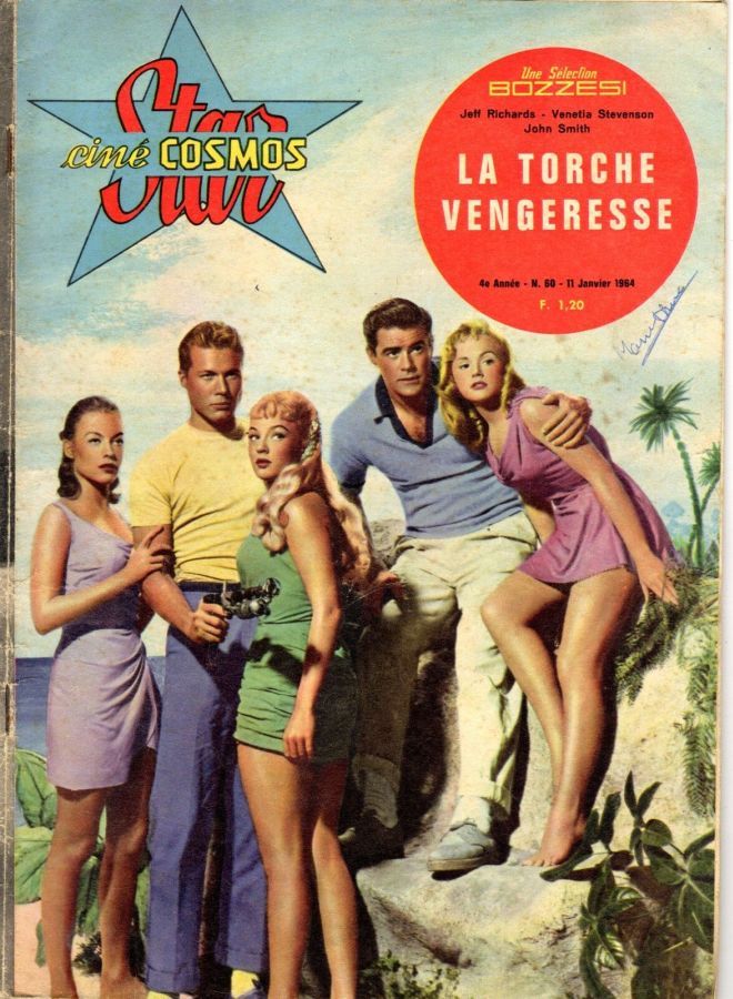 STAR CINE COSMOS magazine side cover Issue 60 January 1964