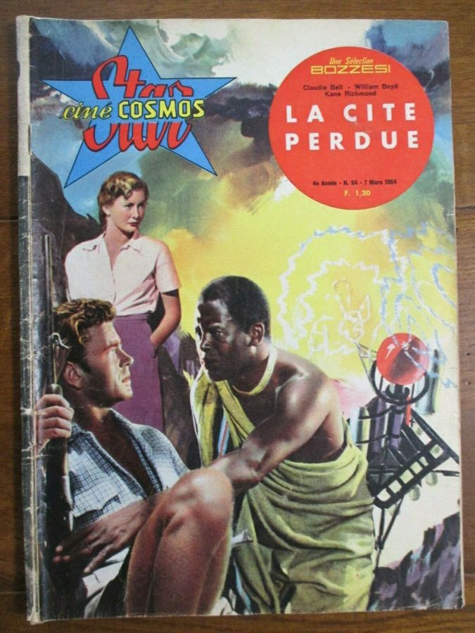 STAR CINE COSMOS magazine side cover Issue 64  1964