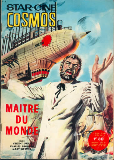 STAR CINE COSMOS magazine side cover Issue 68  1964