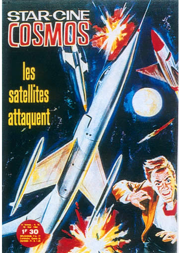 STAR CINE COSMOS magazine side cover Issue 70  1964