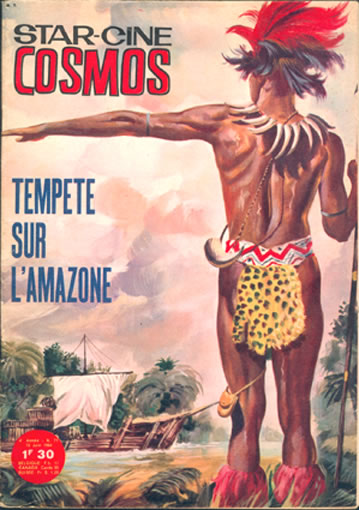 STAR CINE COSMOS magazine side cover Issue 71  1964