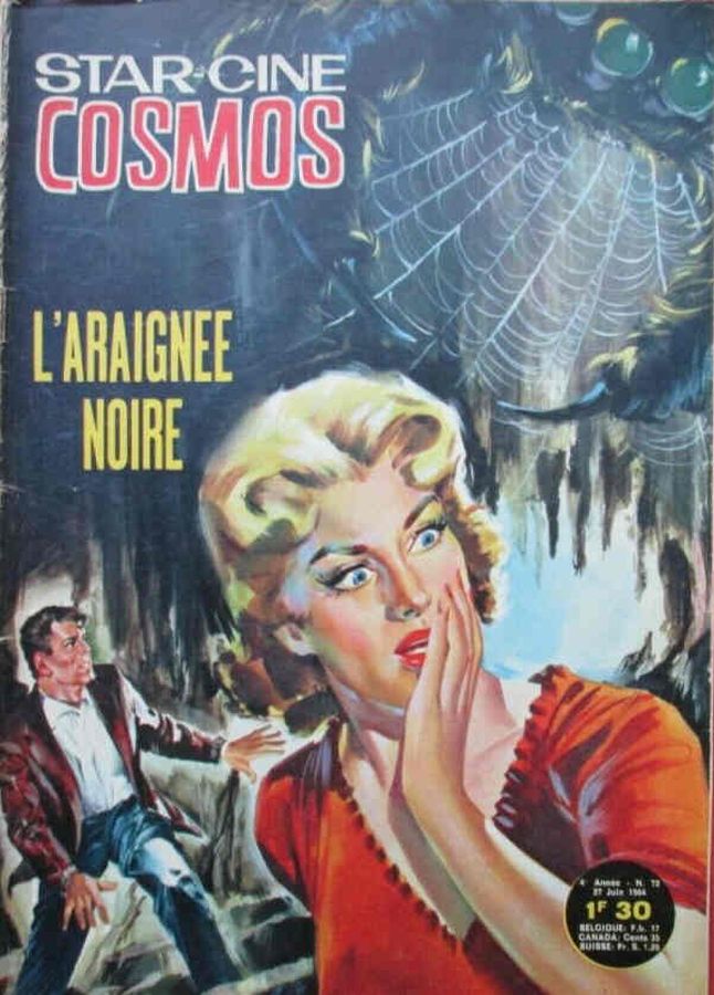 STAR CINE COSMOS magazine side cover Issue 72 June 1964