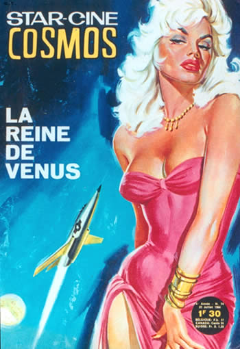 STAR CINE COSMOS magazine side cover Issue 74  1964