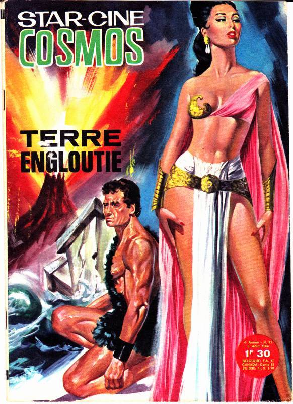 STAR CINE COSMOS magazine side cover Issue 75  1964