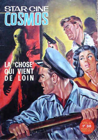 STAR CINE COSMOS magazine side cover Issue 76 August 1964