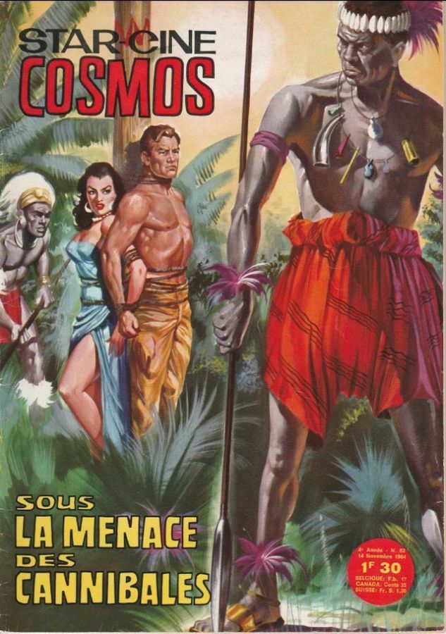STAR CINE COSMOS magazine side cover Issue 82 November 1964