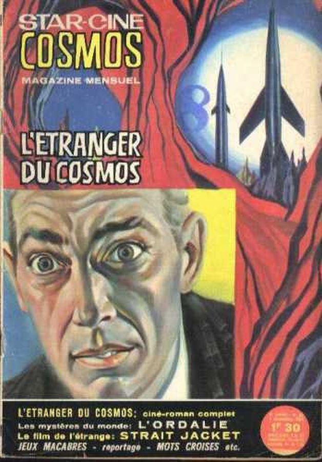 STAR CINE COSMOS magazine side cover Issue 83 December 1964