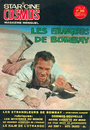 STAR CINE COSMOS magazine side cover Issue 84 January 1965