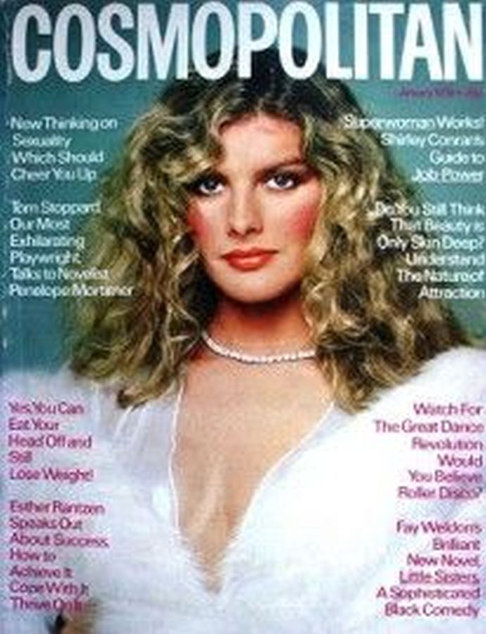 COSMOPOLITAN UK magazine side cover  January 1978