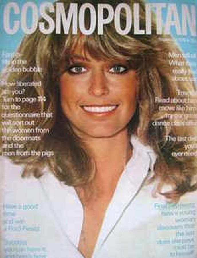 COSMOPOLITAN UK magazine side cover  September 1978