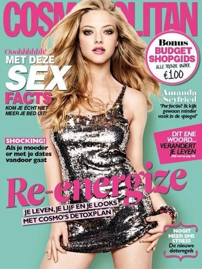 COSMOPOLITAN NETHERLANDS magazine side cover  March 2013