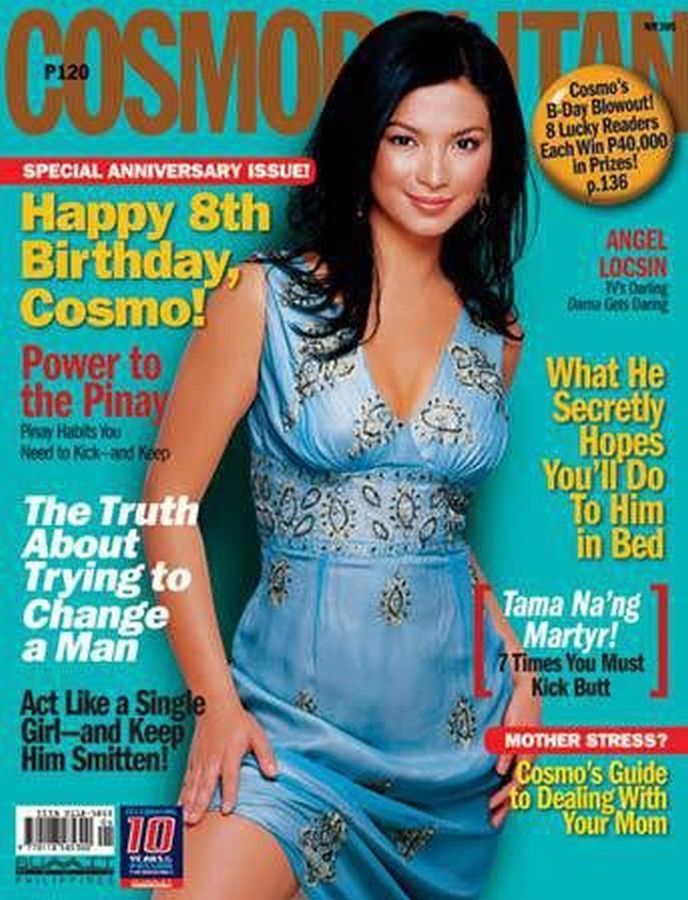 COSMOPOLITAN PHILIPPINES magazine side cover  May 2005