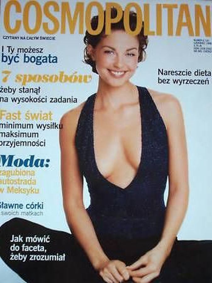 COSMOPOLITAN POLAND magazine side cover  June 1998