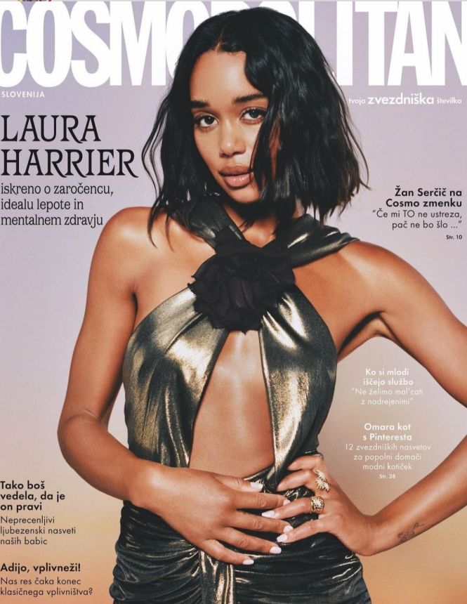 COSMOPOLITAN SLOVENIA magazine side cover  January 2023