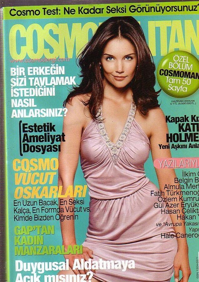 COSMOPOLITAN TURKEY magazine side cover  June 2005