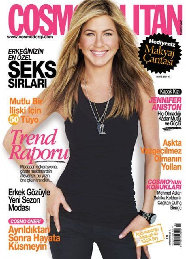 COSMOPOLITAN TURKEY magazine side cover  May 2009