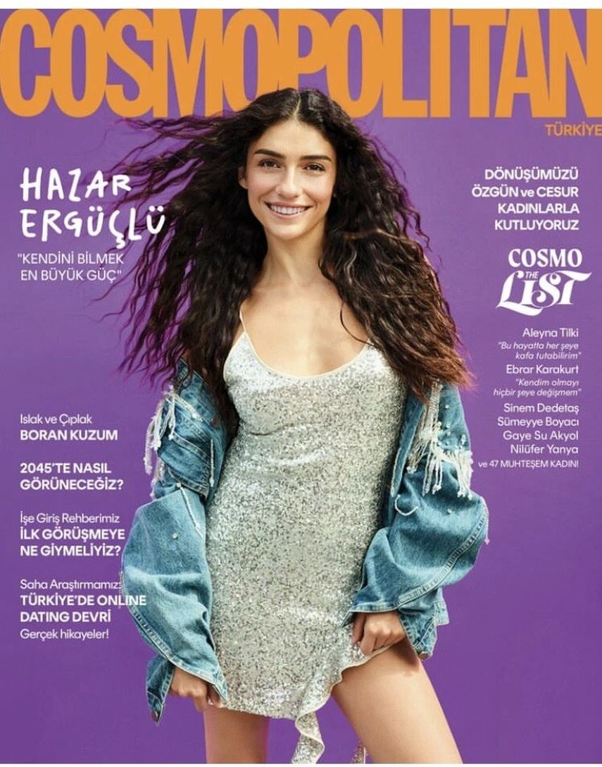 COSMOPOLITAN TURKEY magazine side cover  September 2024