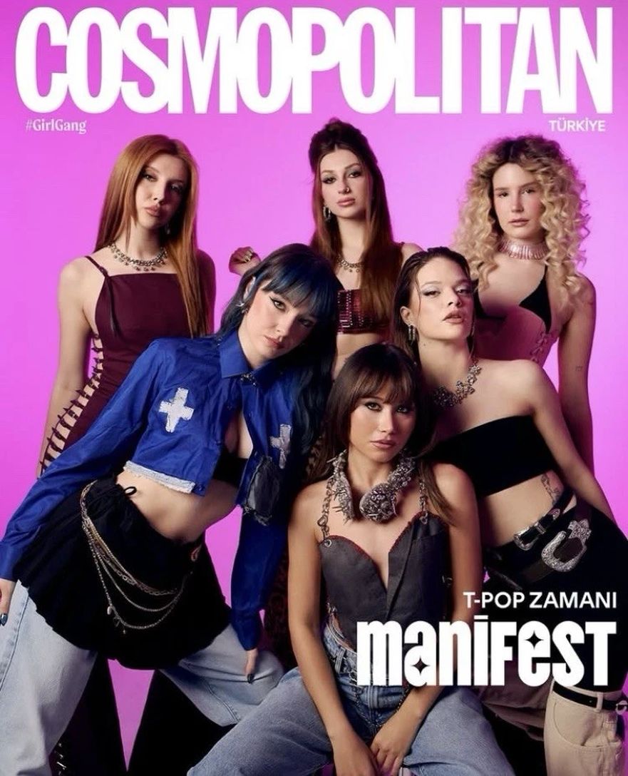 COSMOPOLITAN TURKEY magazine side cover  March 2025