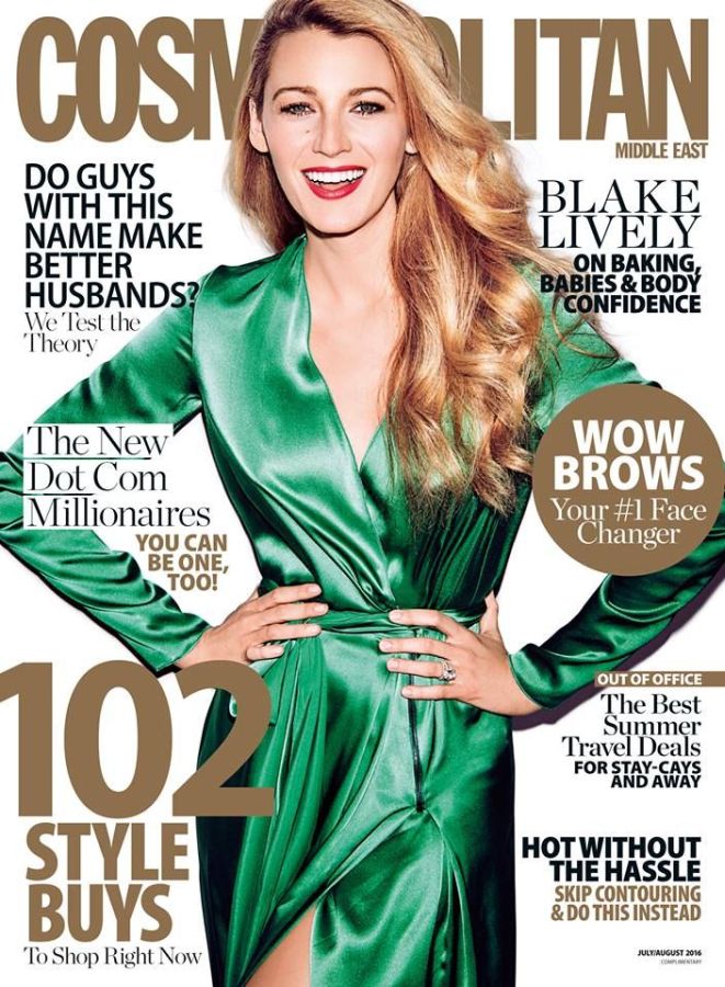 COSMOPOLITAN UNITED ARAB EMIRATES magazine side cover  July/August 2016