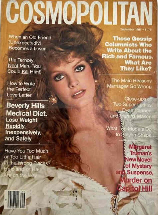 COSMOPOLITAN USA magazine side cover  September 1981
