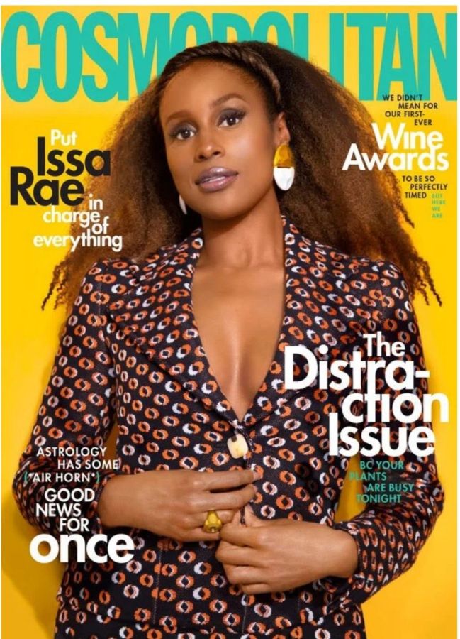 COSMOPOLITAN USA magazine side cover  June 2020