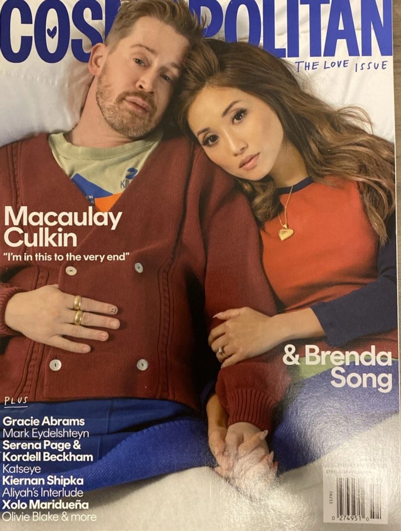 COSMOPOLITAN USA magazine side cover Spring 2025