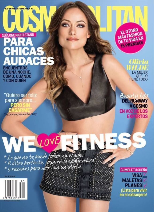 COSMOPOLITAN VENEZUELA magazine side cover  October 2013