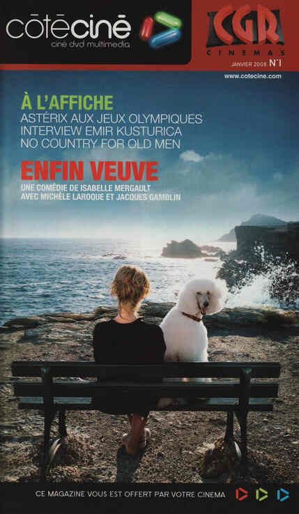 COTE CINE magazine side cover Issue 1 January 2008