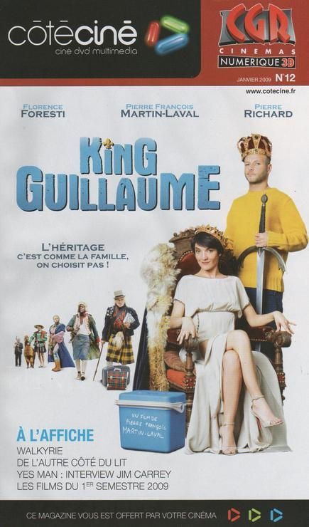 COTE CINE magazine side cover Issue 12 January 2009