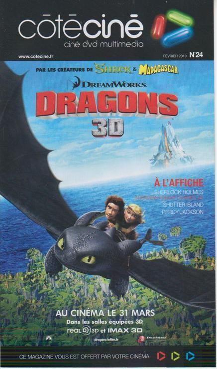 COTE CINE magazine side cover Issue 24 February 2010