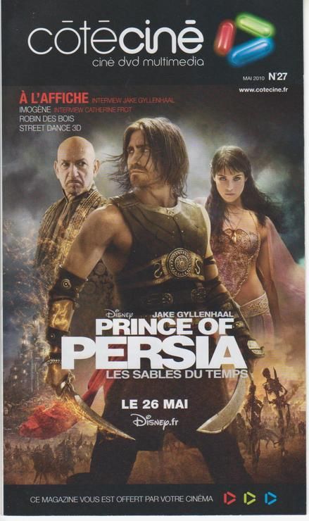 COTE CINE magazine side cover Issue 27 May 2010