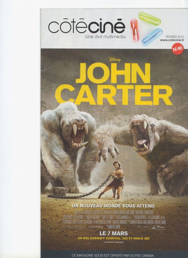 COTE CINE magazine side cover Issue 46 February 2012