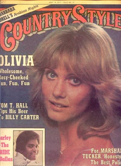 COUNTRY STYLE magazine side cover 19 May 1977