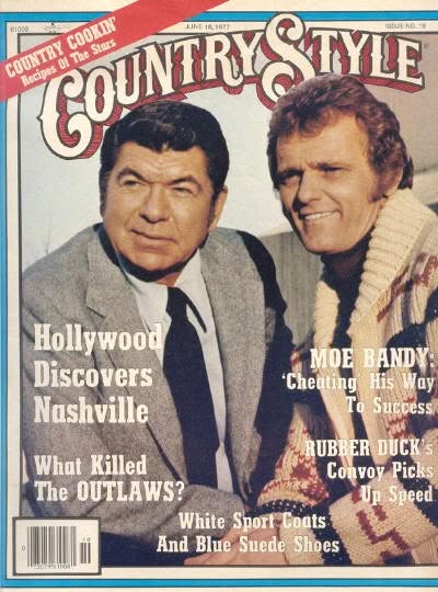 COUNTRY STYLE magazine side cover 16 June 1977