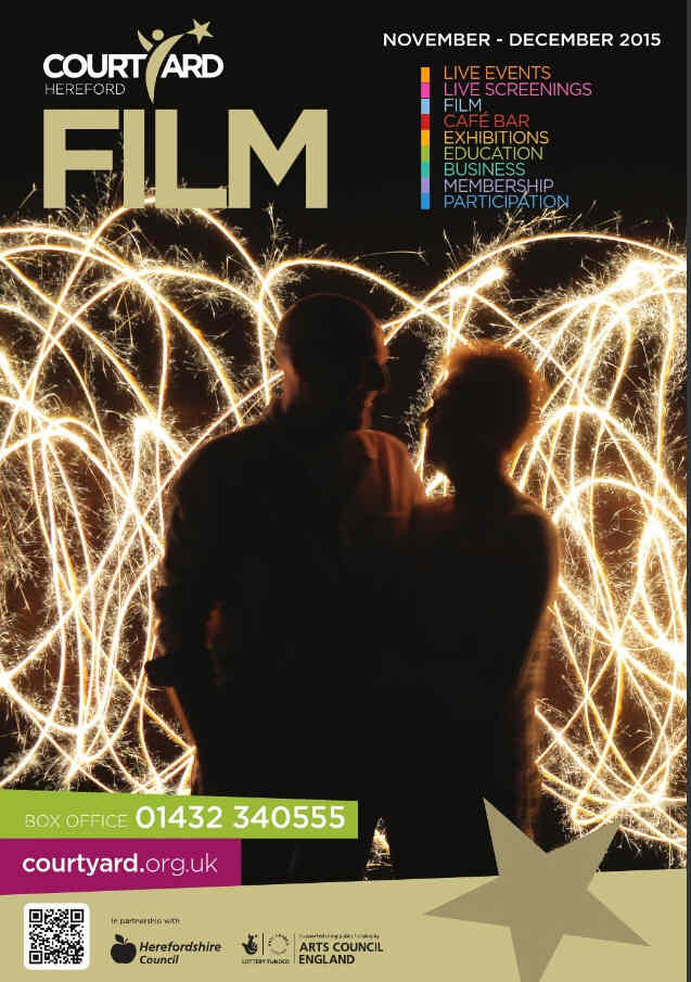 COURTYARD FILM GUIDE magazine side cover November/December 2015