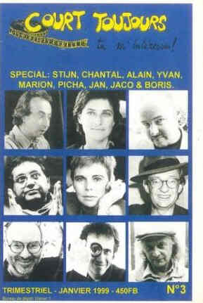 COURT TOUJOURS TU M INTERESSES magazine side cover Issue 3  January 1999