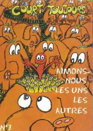 COURT TOUJOURS TU M INTERESSES magazine side cover Issue 7  January 2003