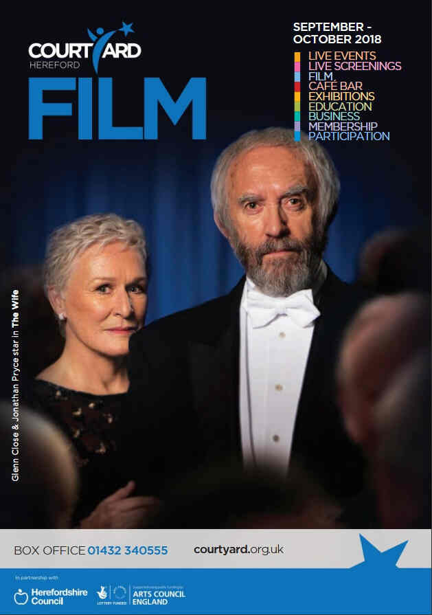 COURTYARD FILM GUIDE magazine side cover  September/October 2018