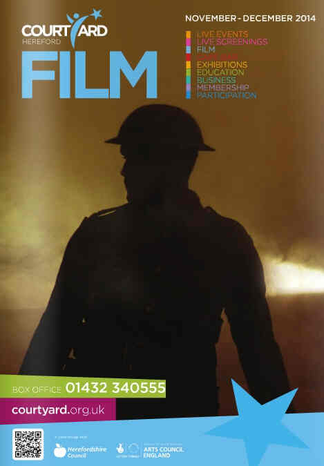 COURTYARD FILM GUIDE magazine side cover November/December 2014
