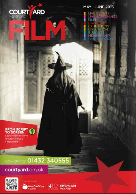 COURTYARD FILM GUIDE magazine side cover May/June 2015