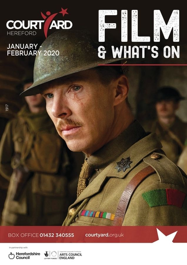 COURTYARD FILM GUIDE magazine side cover  January/February 2020