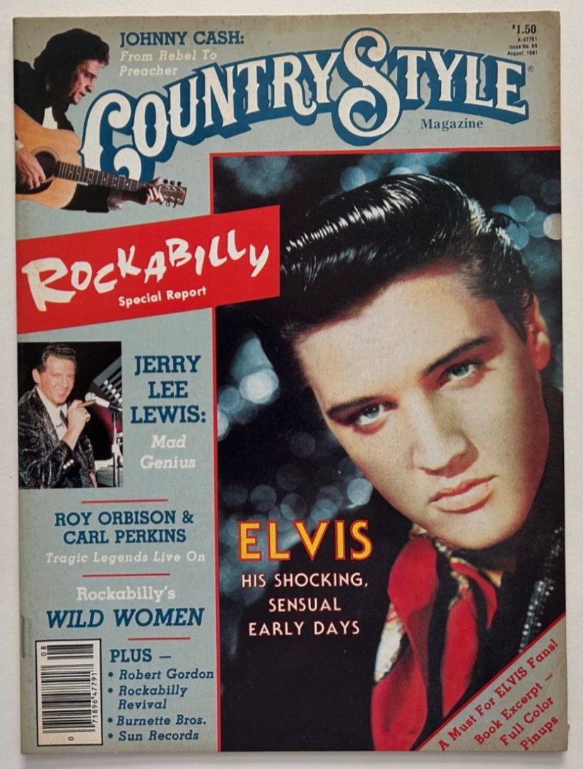 COUNTRY STYLE magazine side cover  August 1981