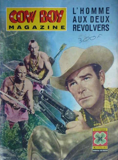 COW BOY MAGAZINE magazine side cover Issue 1 May 1964